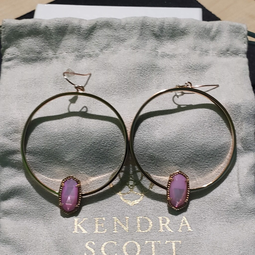 kendra scott eloras hoops earrings